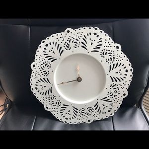 IKEA Lace White Wall Clock